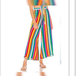 Show Me Your Mumu Explorer Pants - Tulum Stripe